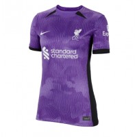 Camiseta Liverpool Darwin Nunez #9 Tercera Equipación Replica 2023-24 para mujer mangas cortas